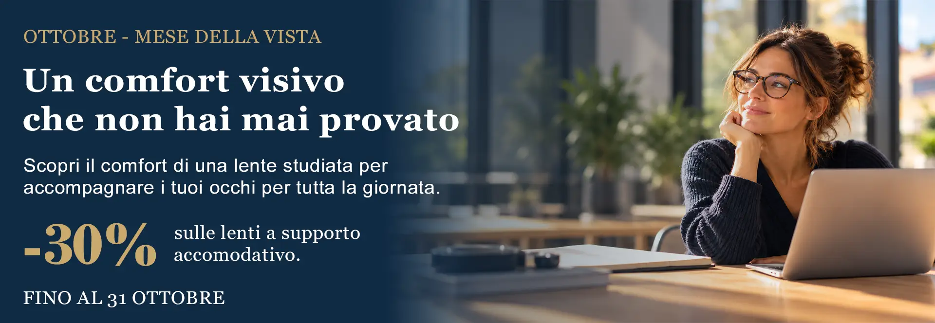 Banner Mese della vista